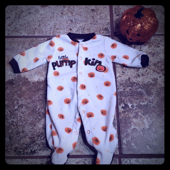 Carter's Other - Little Pumpkin Halloween Footie Newborn